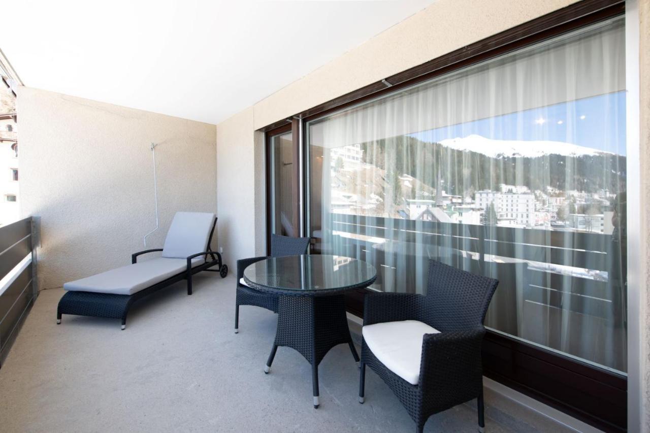 Ferienwohnungen, Carlton Am Park, Davos Platz المظهر الخارجي الصورة